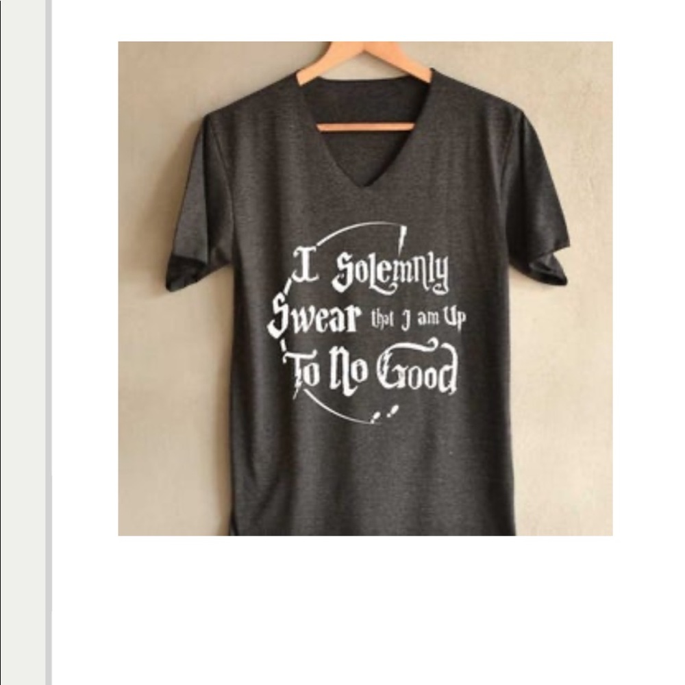 Harry Potter up to no good t shirt medium